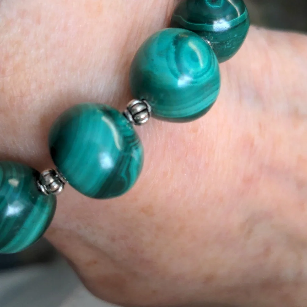 Hand Crafted new malachite